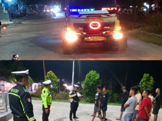 Langgar Jam Operasional di Karian, Kendaraan Ditindak Sat Lantas Polres Lebak
