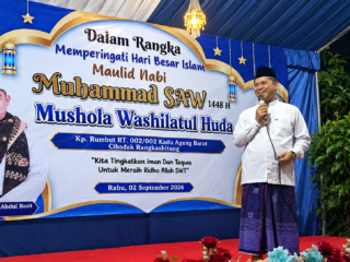Aktif Hadiri Maulid Nabi di Dapil 1, Dewan Erik Ajak Warga Hidupkan Sunnah Rasulullah