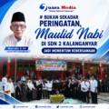 Bukan Sekadar Peringatan, Maulid Nabi di SDN 2 Kalanganyar Jadi Momentum Kebersamaan