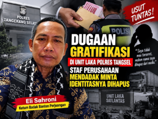 Dugaan Gratifikasi di Unit Laka Polres Tangsel, Staf Perusahaan Mendadak Minta Identitasnya Dihapus
