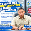 1.999 Dapur MBG Ditutup Sementara, BGN Soroti Kepatuhan SLHS