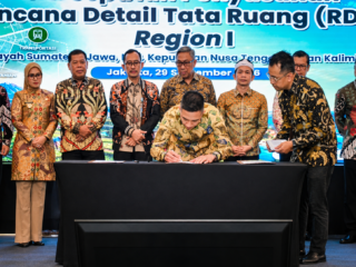 Bupati Hasbi Hadiri Rakor RDTR Region I, Lebak Masuk Penerima Alokasi
