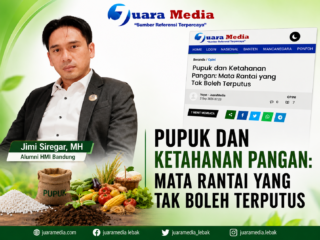 Pupuk dan Ketahanan Pangan: Mata Rantai yang Tak Boleh Terputus