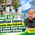 Hasil Uji Kualitas Udara Dampak Abu Vulkanik, DLH Lebak Sebut Masuk Kategori Sedang