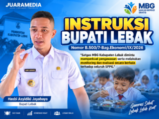MBG Lebak Diperketat, Bupati Hasbi Instruksikan Seluruh SPPG Penuhi Standar Keamanan Pangan