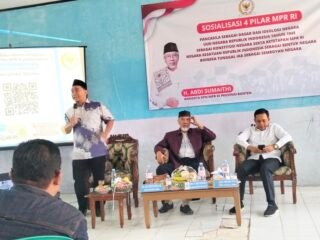 Sosialisasi Empat Pilar di Lebak, Ketua YPI Al-Hikmah Cikulur Suarakan Nasib Guru Madrasah Swasta