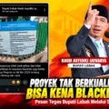 Proyek Tak Berkualitas Bisa Kena Blacklist, Pesan Tegas Bupati Lebak Melalui SW