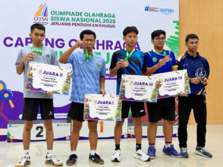 Atlet Tuna Grahita Asal Lebak Raih Emas O2SN Nasional 2026, Arpin Taklukkan Jawa Tengah di Final